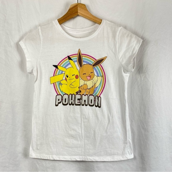 Pokemon Other - Pokemon Kids White T-Shirt Large 10/12